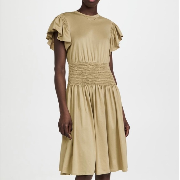 Rebecca Taylor Flutter Sleeve Dress NWT Sz XL - Picture 1 of 11